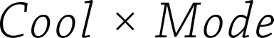 Cool x Mode